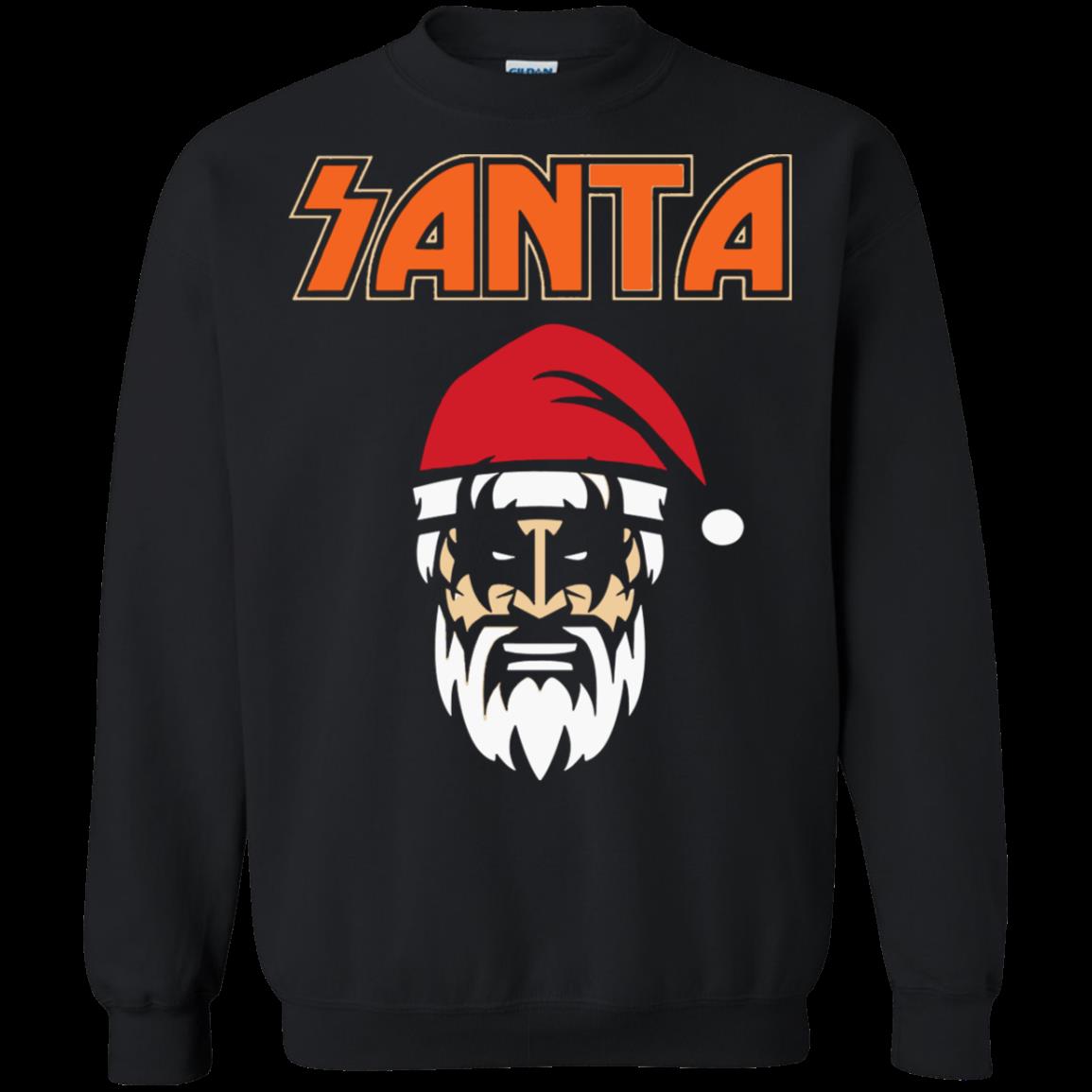 Santa Kiss Ugly Christmas Sweater