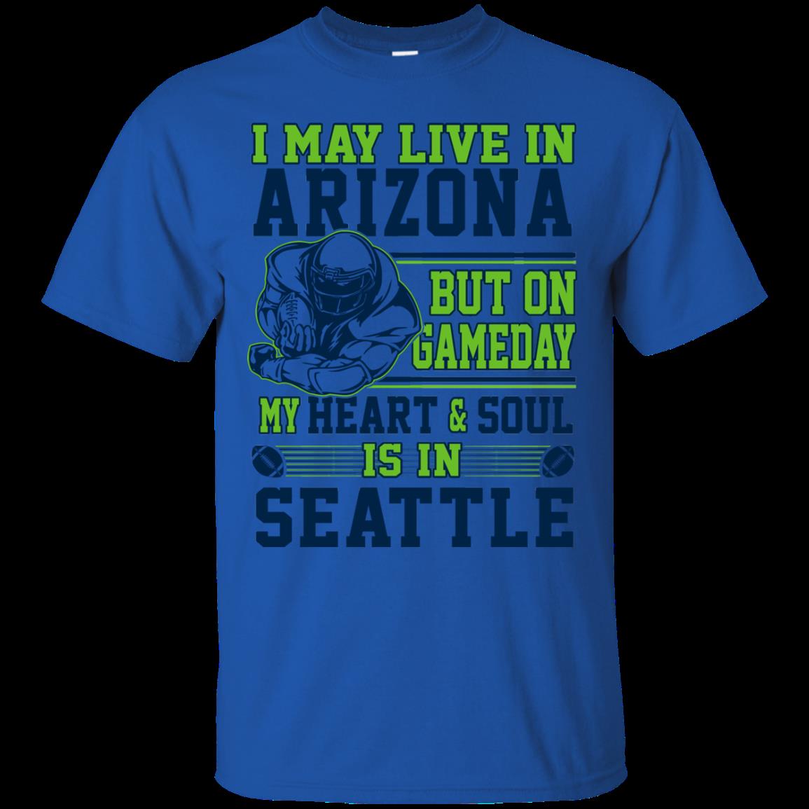 Seattle Seahawks Arizona Shirts On Gameday My Heart Is In Seattle funny  shirts, gift shirts, Tshirt, Hoodie, Sweatshirt , Long Sleeve, Youth,  Graphic Tee » Cool Gifts for You - Mfamilygift