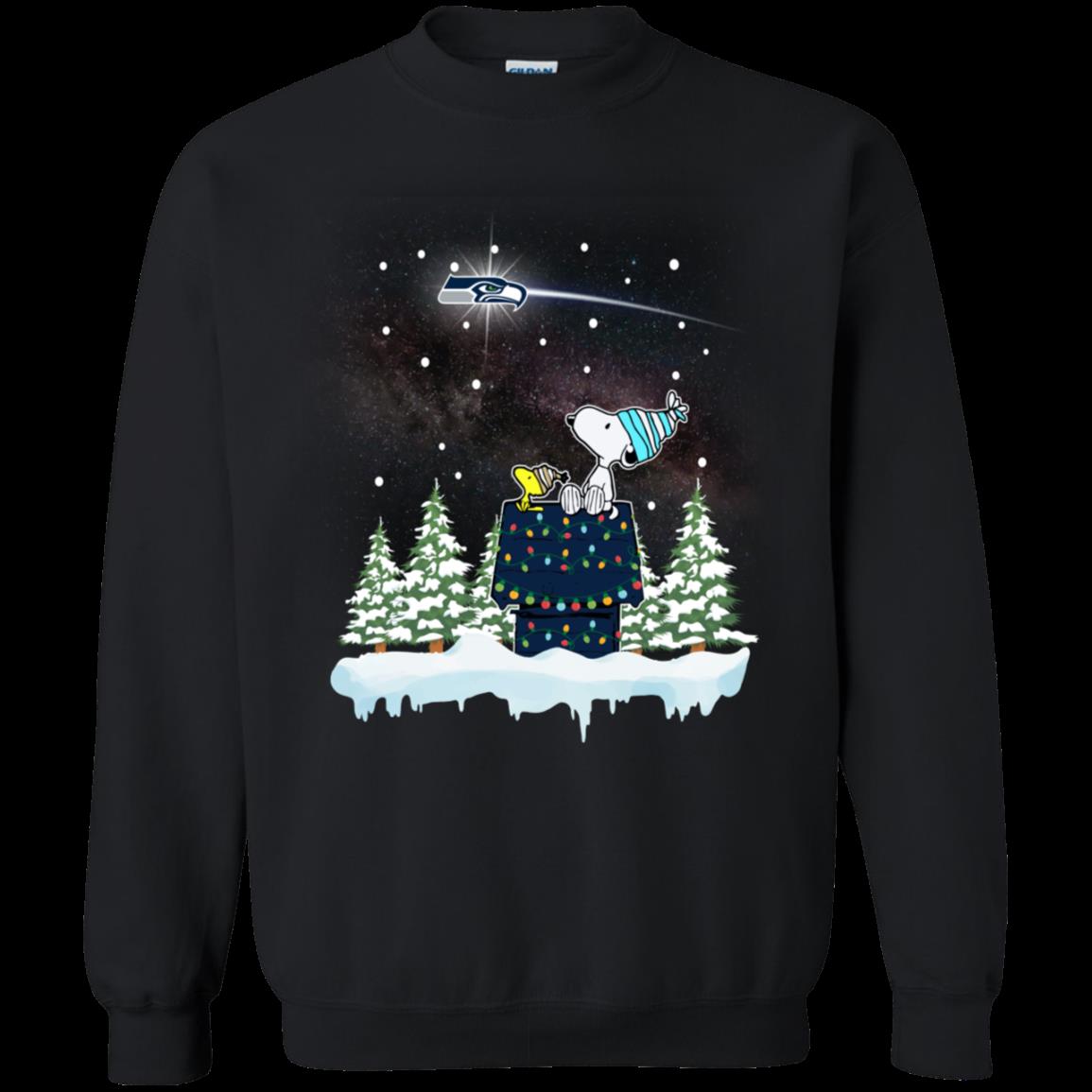 Charlie Brown Ugly Christmas Sweater, Seattle Seahawks Ugly Christmas  Sweater For Christmas - T-shirts Low Price