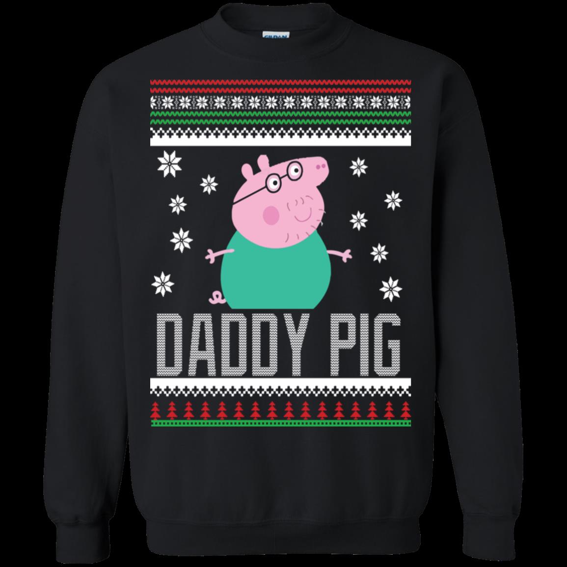 S Peppa Pig Ugly Christmas Sweater T Shirt Hoodies Sweatshirt