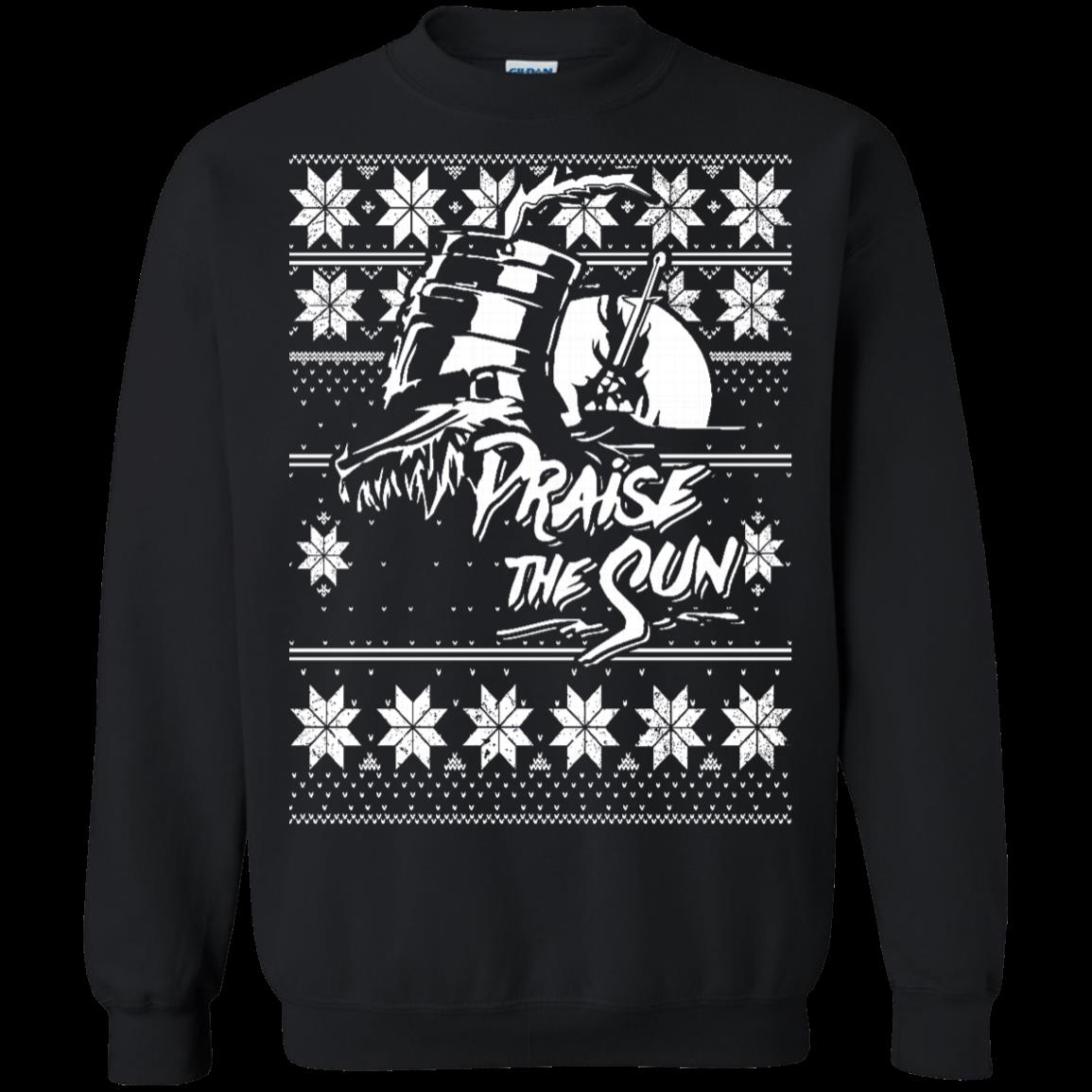 S Praise The Sun Dark Souls Ugly Christmas Sweater T Shirt Hoodies Sweatshirt