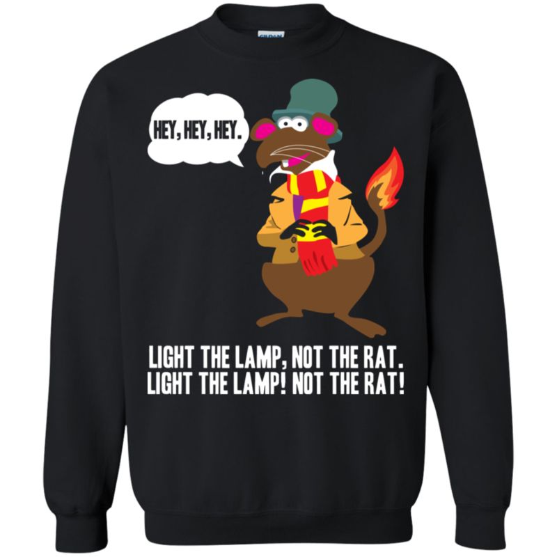 S The Muppet Christmas Carol Rizzo The Rat Shirts Light The Lamp Not The Rat T Shirt Hoodies Sweatshirt