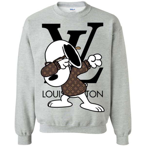 Louis vuitton Snoopy dog dabbing shirt