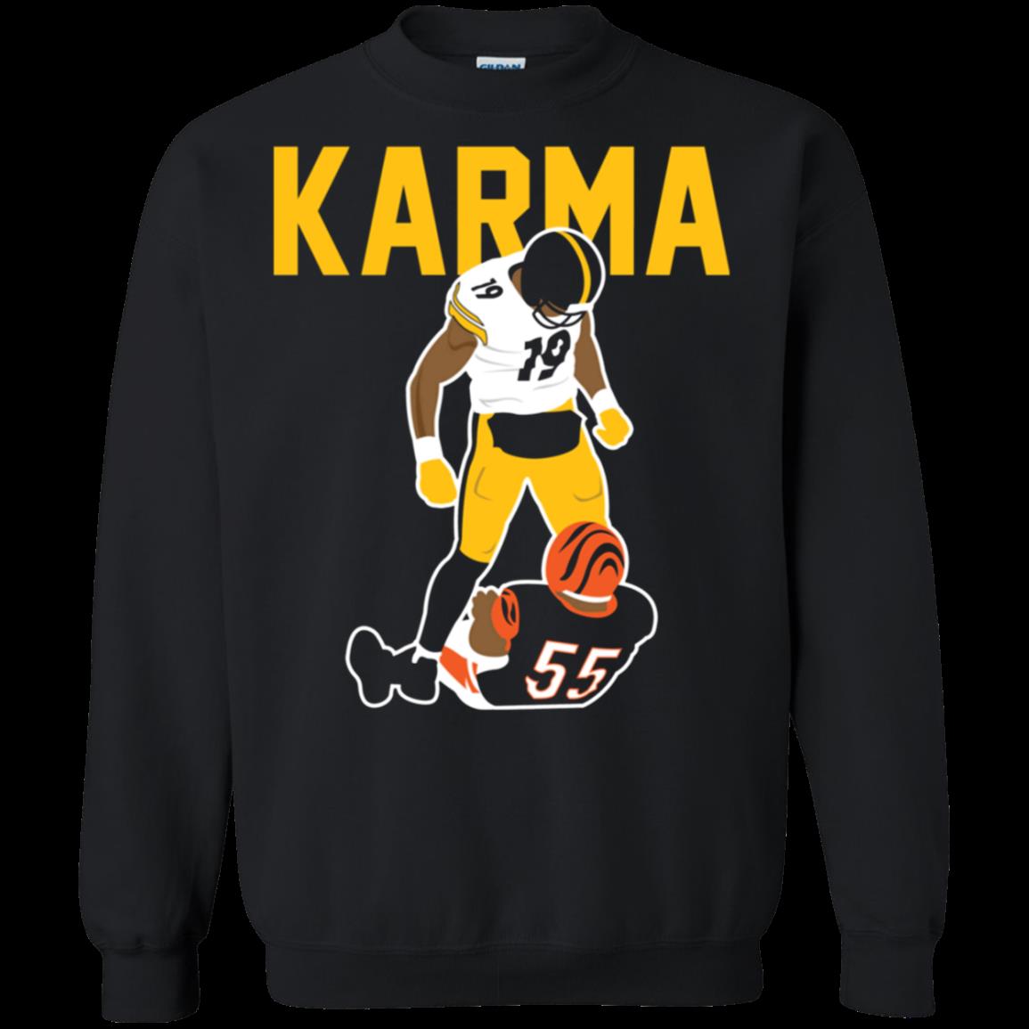 Steelers Karma Juju Smith – Schuster Vontaze Burfict Shirt Sweatshirt funny  shirts, gift shirts, Tshirt, Hoodie, Sweatshirt , Long Sleeve, Youth,  Graphic Tee » Cool Gifts for You - Mfamilygift