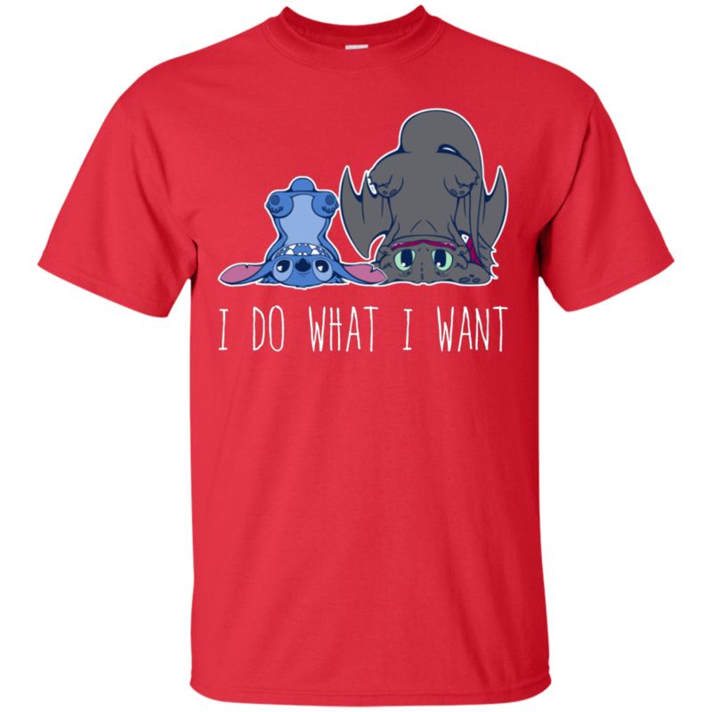 Stitch Toothless Cute Shirts Do What I Want funny shirts, gift shirts ...