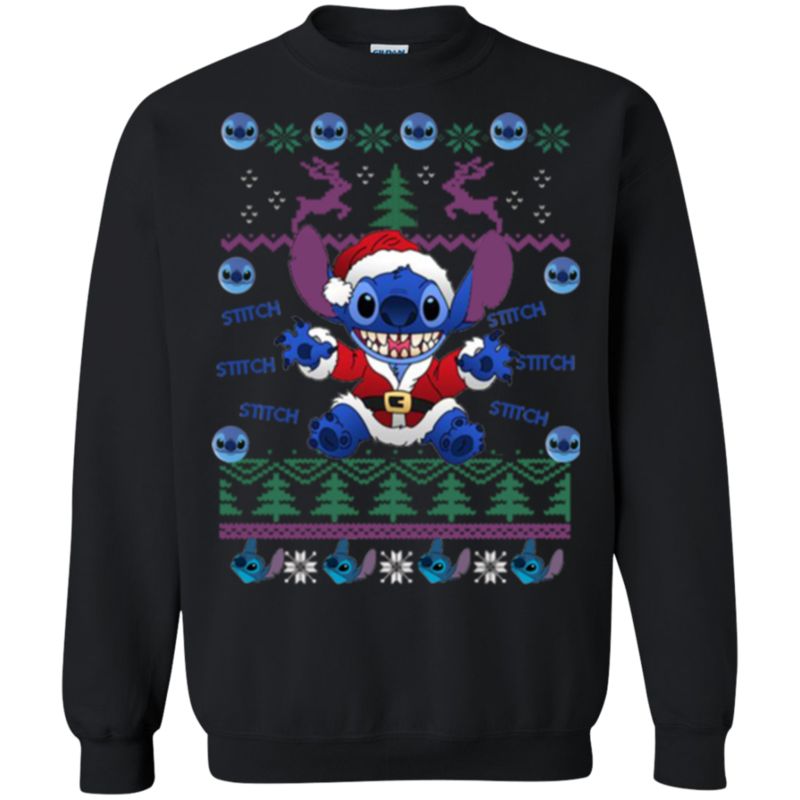 Stitch Ugly Christmas Sweater Shirts Stitch Stitch