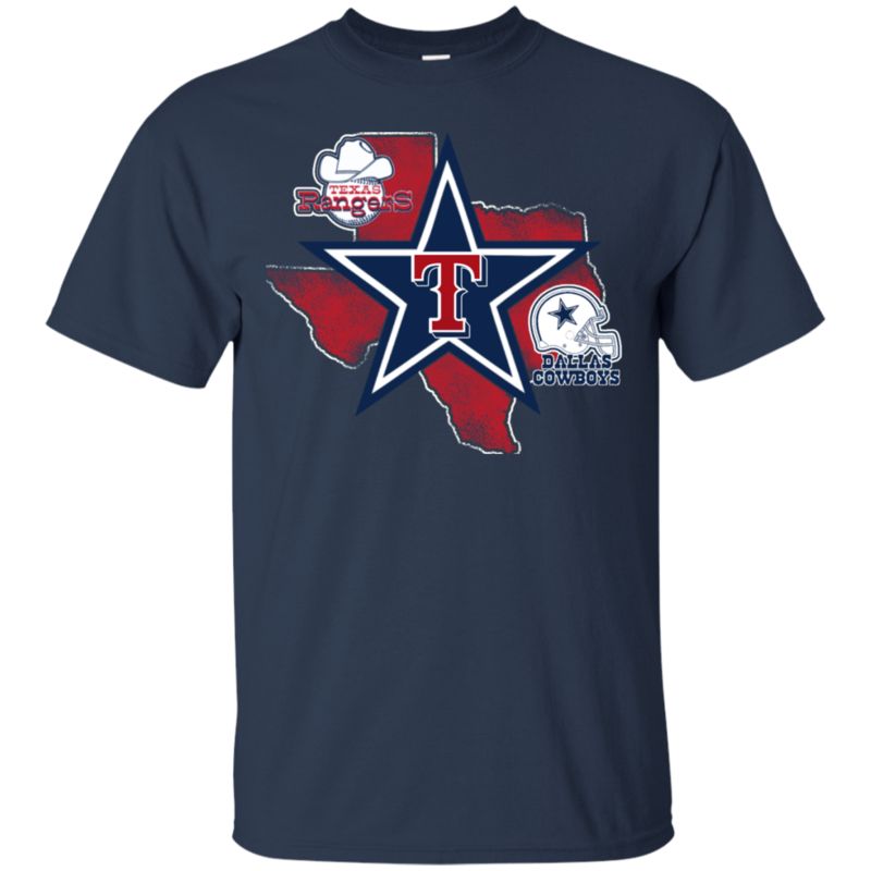 Texas Rangers Dallas Cowboys Shirts 1