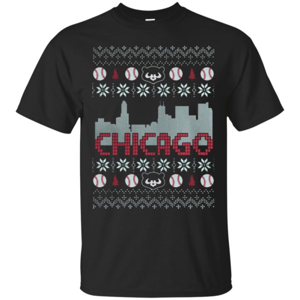 Chicago Cubs Ugly Christmas Sweater T-Shirt – Moano Store funny