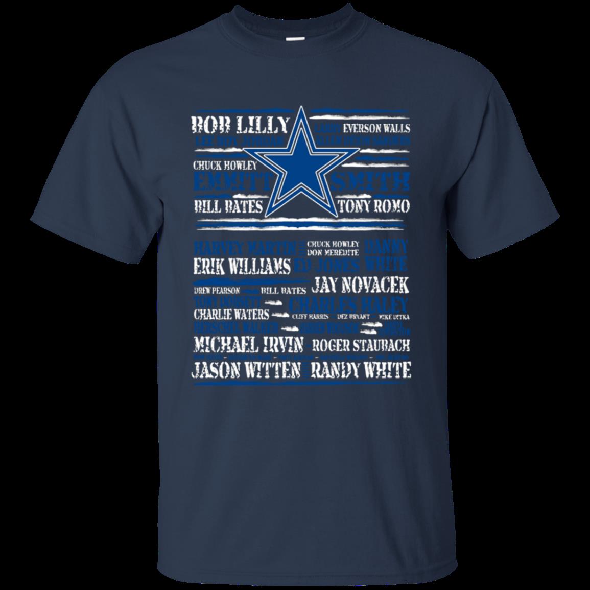 Blank Canvas Merch Best Dallas Cowboys Dad Ever T-Shirt Large