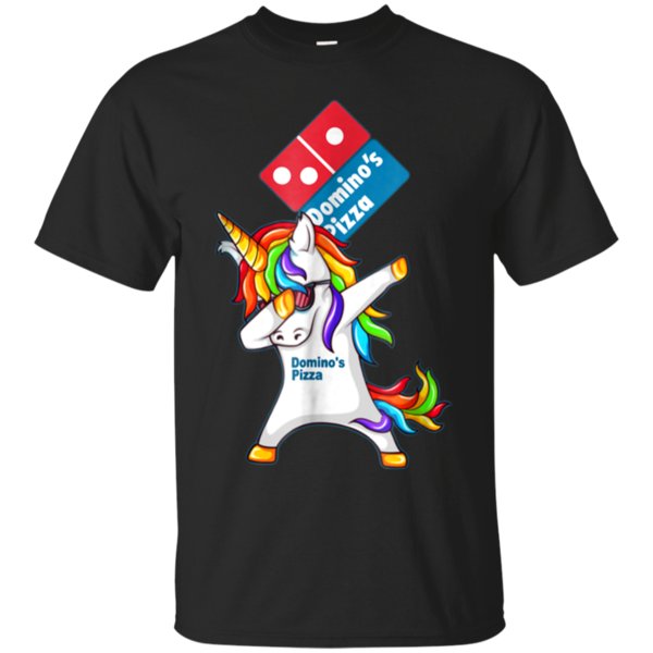 Domino’S Pizza Unicorn Dabbing T-Shirt – Moano Store