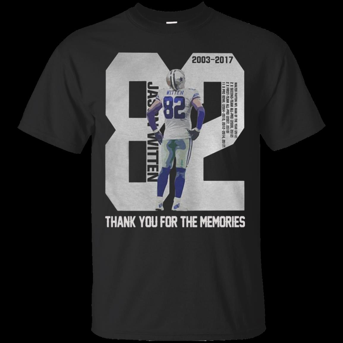 Jason Witten 82 Thank You For The Memories T-Shirt – Moano Store funny  shirts, gift shirts, Tshirt, Hoodie, Sweatshirt , Long Sleeve, Youth,  Graphic Tee » Cool Gifts for You - Mfamilygift