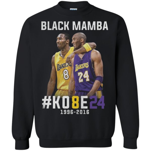 Kobe Bryant Black Mamba Long Sleeve T-Shirts for Sale