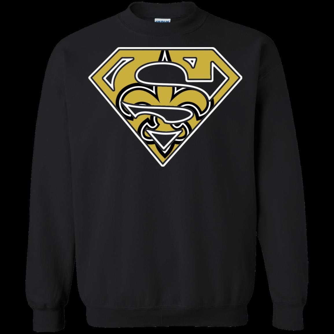 Mfamilygift New Orleans Saints Superman Logo Sweatshirt – Moano Store Funny Shirts, Gift Shirts, Tshirt, Hoodie, Sweatshirt , Long Sleeve, Youth, Graphic Tee