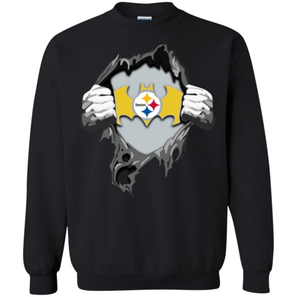 Nfl-Steelers Batman Logo Sweatshirt – Moano Store funny shirts, gift shirts,  Tshirt, Hoodie, Sweatshirt , Long Sleeve, Youth, Graphic Tee » Cool Gifts  for You - Mfamilygift