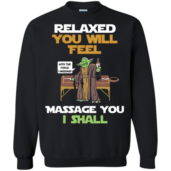 Massage sweatshirts 