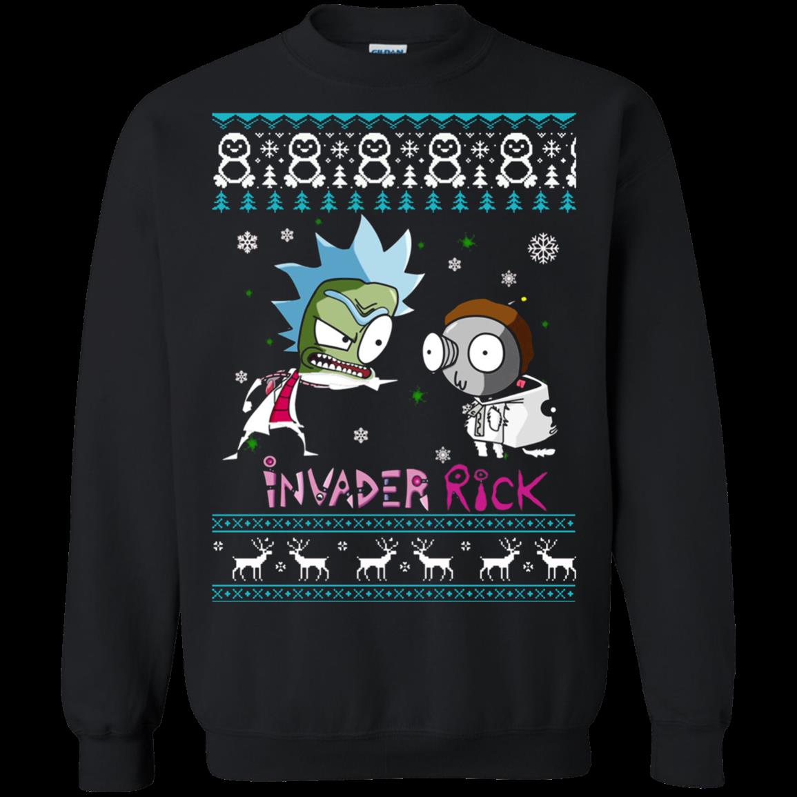 Rick And Morty Invader Zim Rick Sweater Sweatshirt – Moano Store