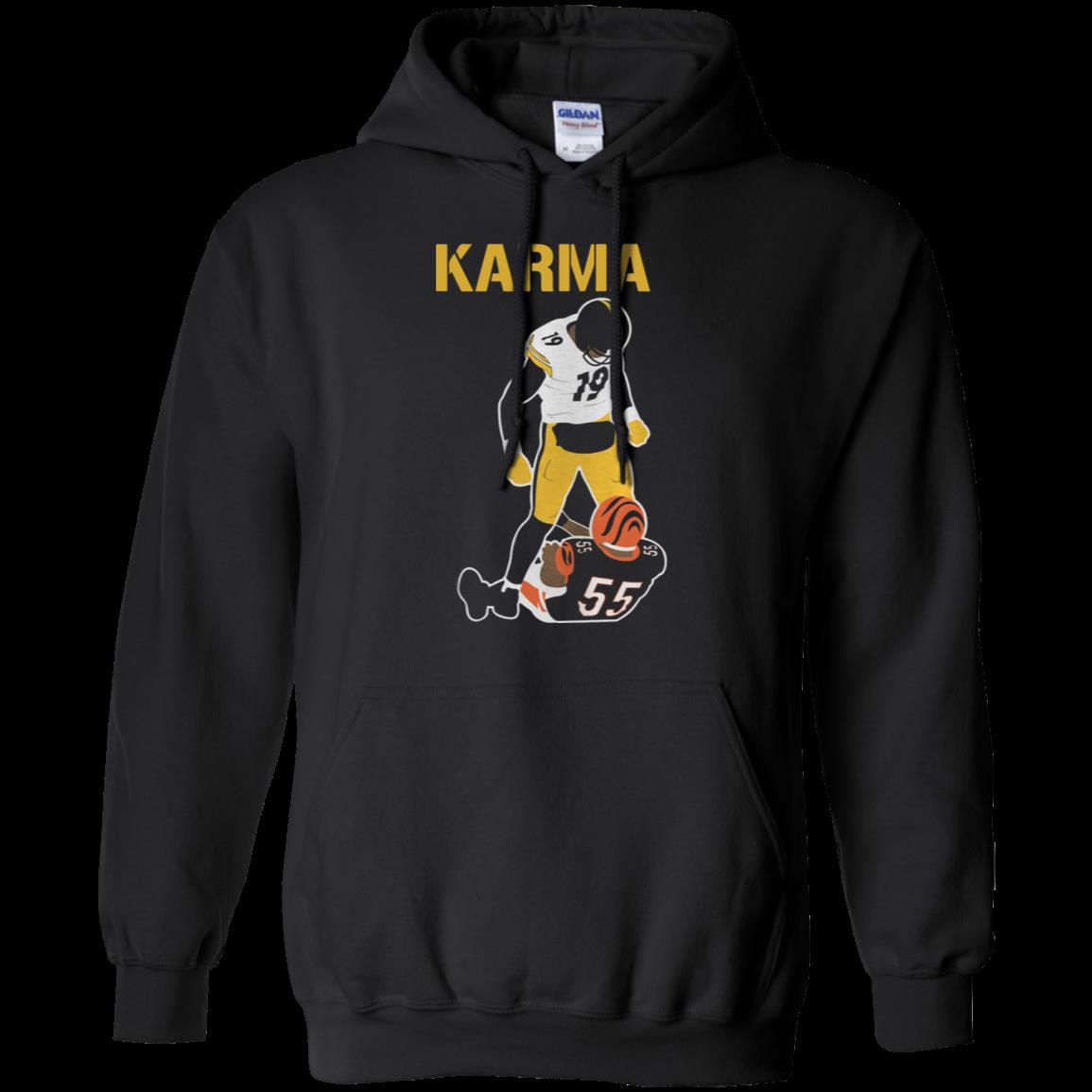 Karma Shirt, JuJu Smith Schuster & Vontaze Burfict Karma