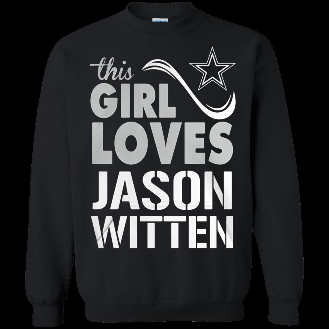 This Girl Loves Jason Witten Sweatshirt – Moano Store funny shirts