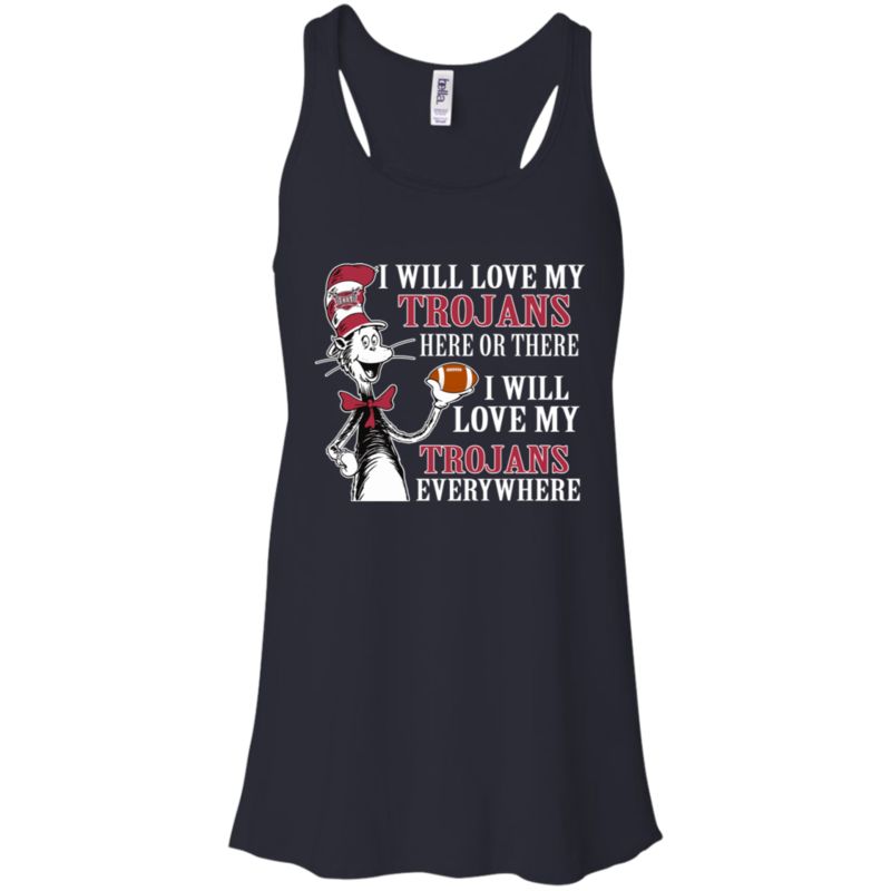 Troy Trojans The Cat In The Hat Shirts I Will Love Everywhere 1