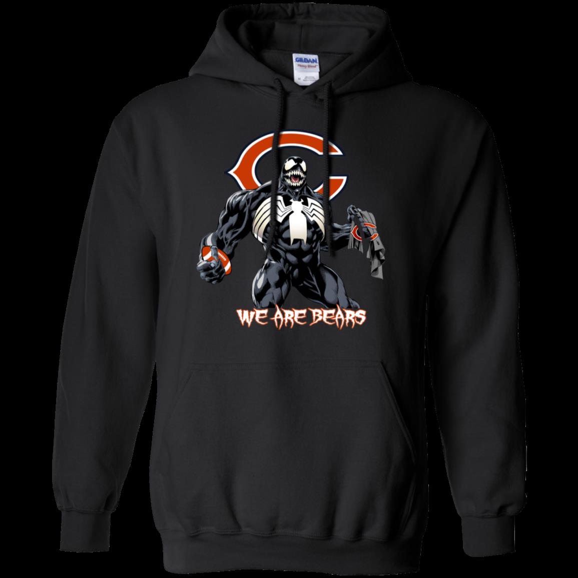 We Are Bears Venom Chicago Bears Nfl Chicago Bears Apparel 19933 3D Hoodie