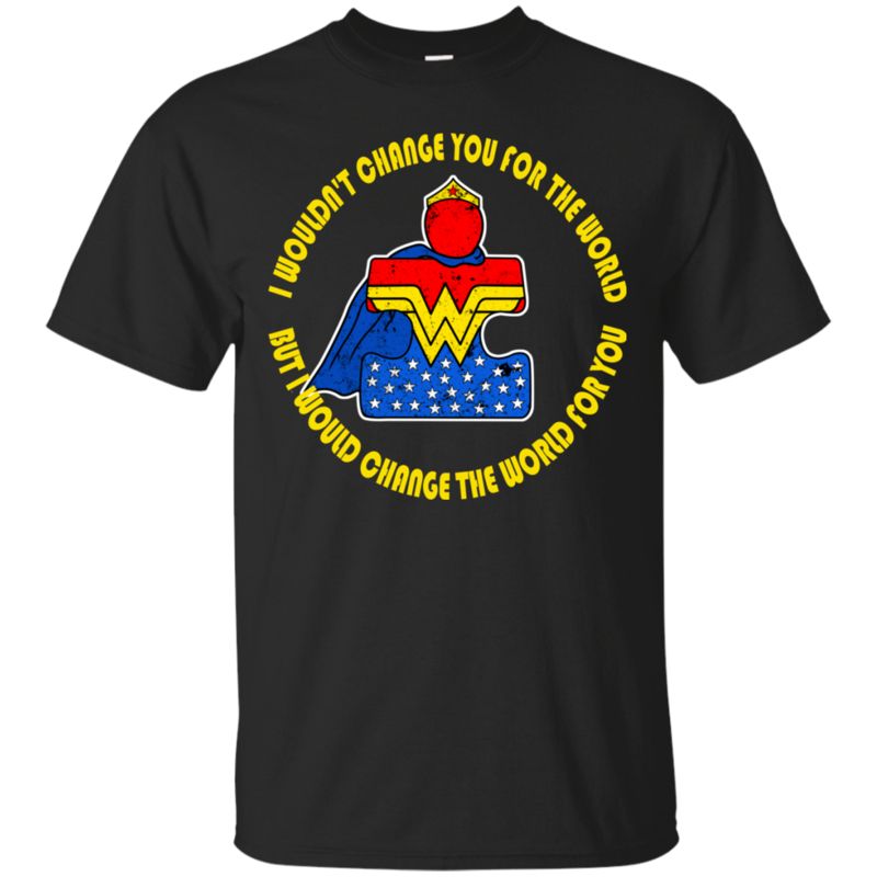 wonder woman autism shirt