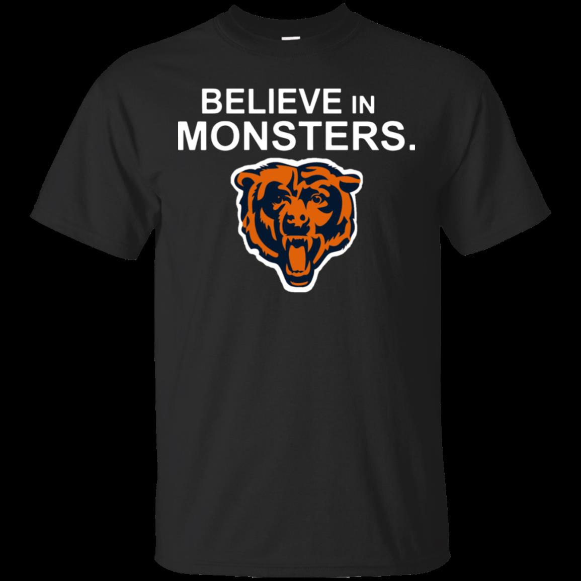 Believe In Monsters Chicago Bears Shirt Cotton Shirt funny shirts, gift  shirts, Tshirt, Hoodie, Sweatshirt , Long Sleeve, Youth, Graphic Tee » Cool  Gifts for You - Mfamilygift