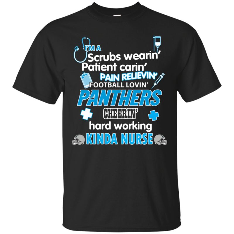 Carolina Panthers Nurse T Shirt Hoodies Sweatshirt
