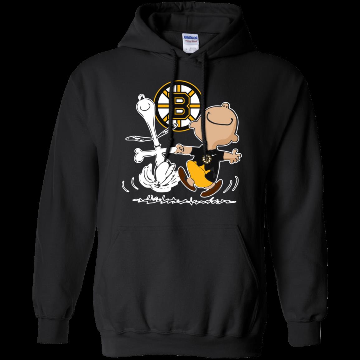 Charlie Brown & Snoopy Boston Bruins Shirt Hoodie