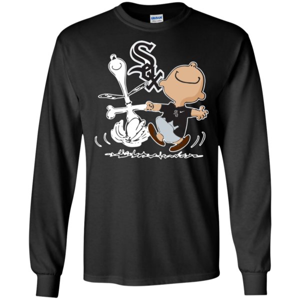 Charlie Brown & Snoopy Chicago White Sox Shirt Ultra Cotton Shirt