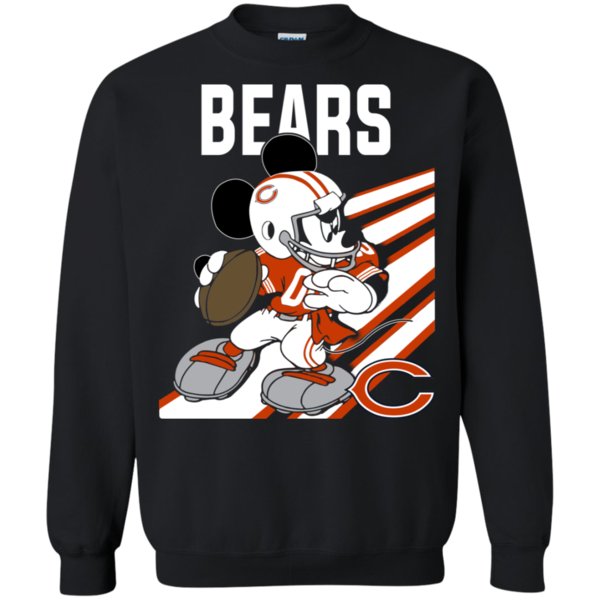 Mfamilygift Chicago Bears Mickey Mouse Disney NFL Shirt Sweatshirt Funny Shirts, Gift Shirts, Tshirt, Hoodie, Sweatshirt , Long Sleeve, Youth, Graphic Tee