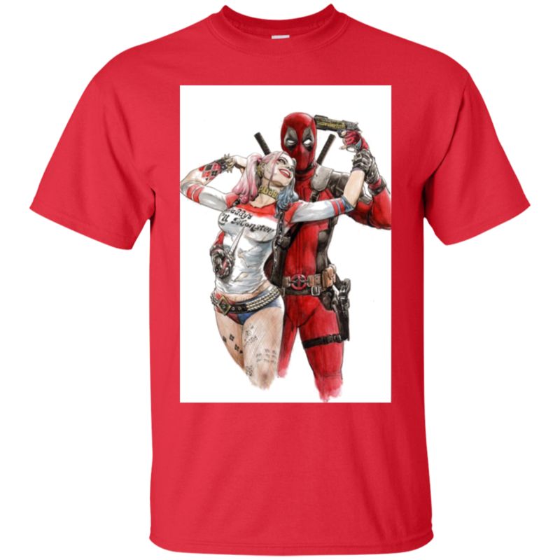 deadpool harley quinn shirt