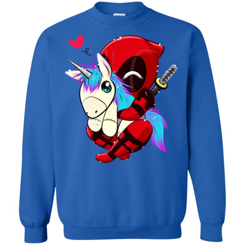 Deadpool Unicorn Shirts Deadpool With Unicorn Animal Stuff funny shirts
