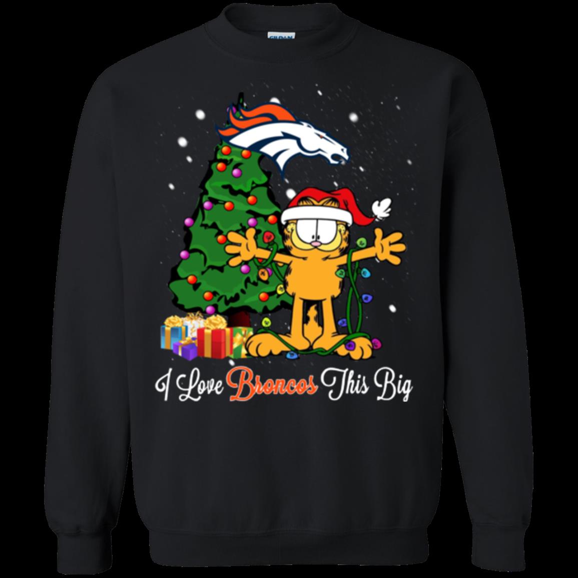 Merry Christmas To All And To Broncos shirt, hoodie, sweater, long