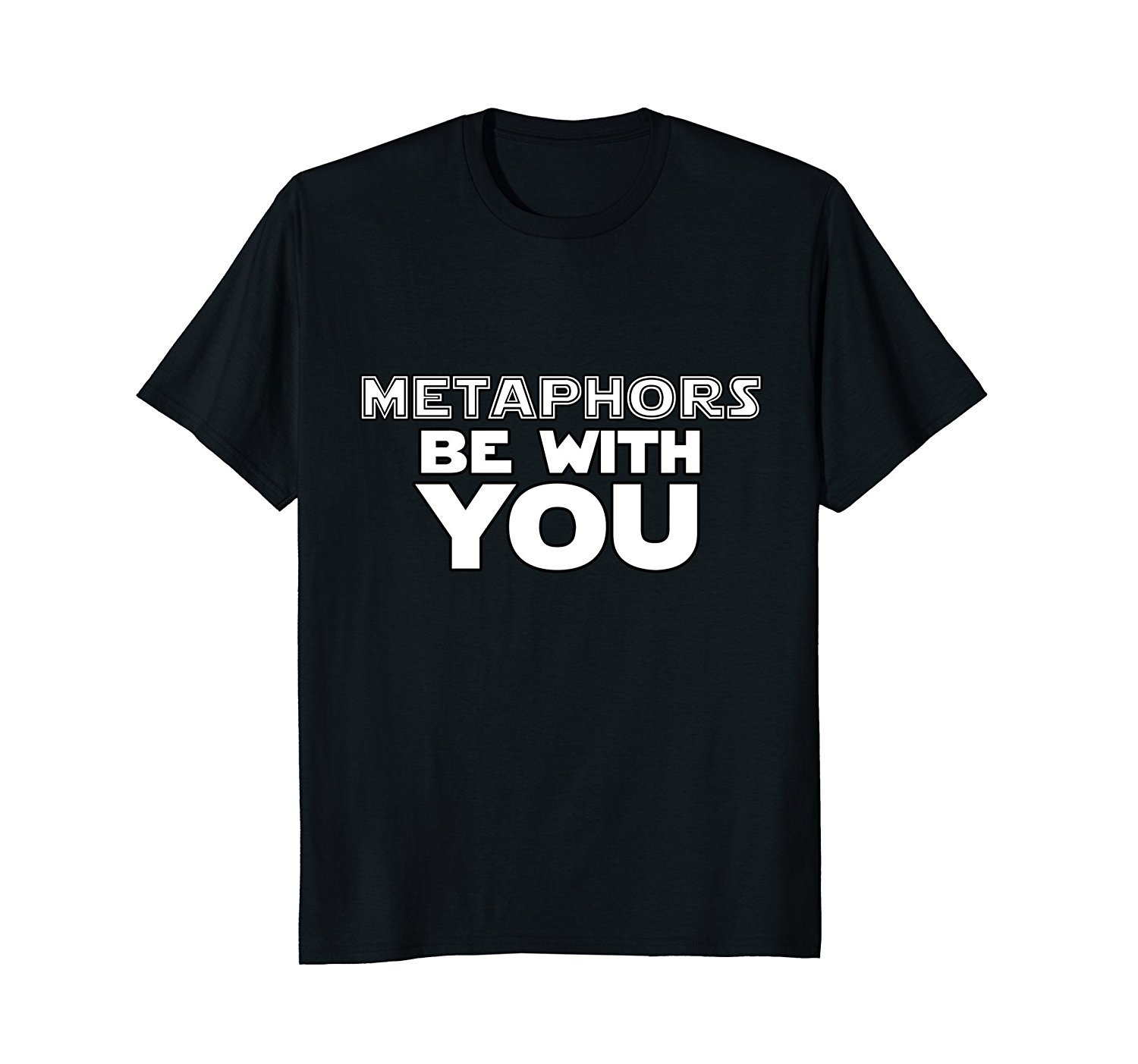 Funny English ELA Teacher Metaphors Be With You Shirt