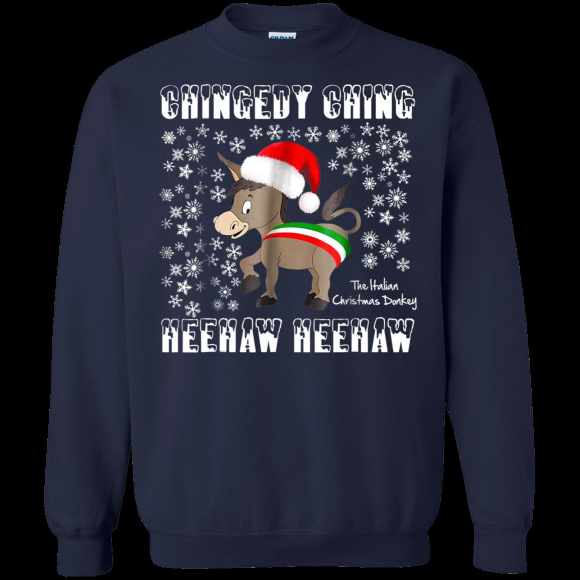 Dominick The Christmas Donkeyitalian Christmas Donkey Tee Sweatshirt funny shirts, gift shirts