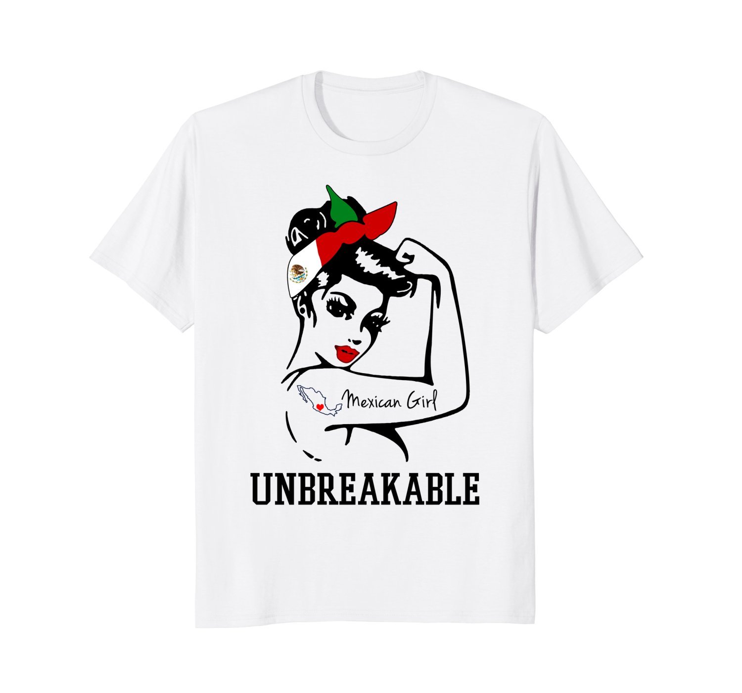 Mexican Girl ' Unbreakable T-shirt