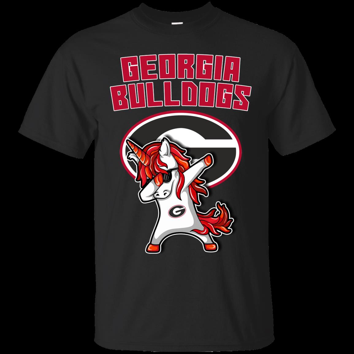 Georgia Bulldogs Unicorn Shirts Dab On Em