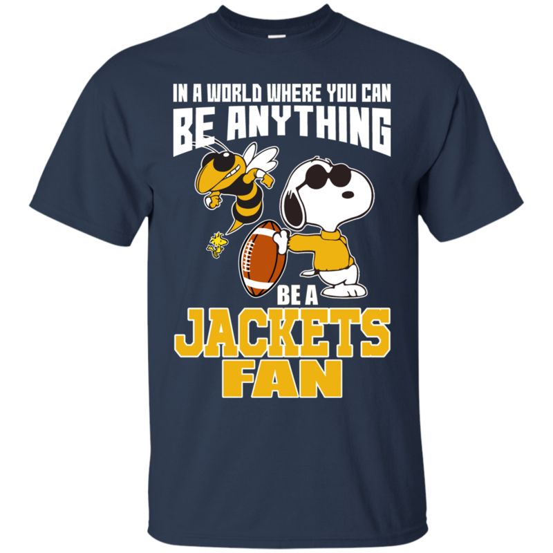 Georgia Tech Yellow Jackets Snoopy Shirts Be A Fan 1