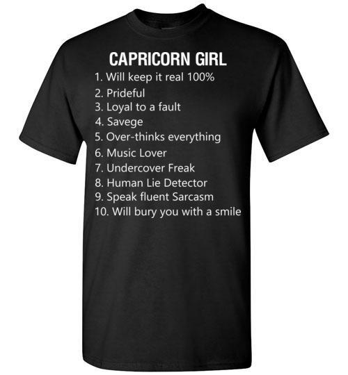 Get Here CAPRICORN GIRL Tshirt