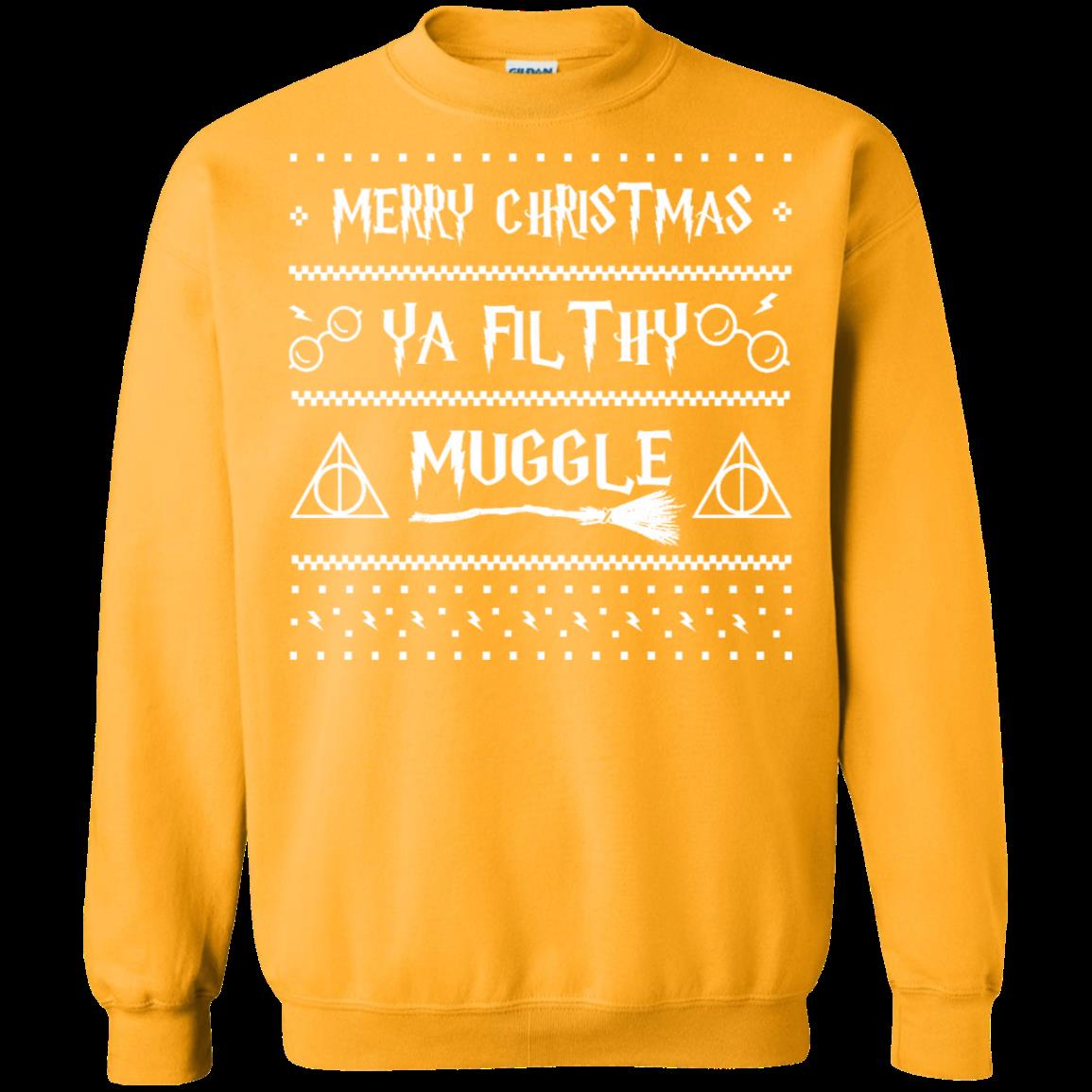 Harry Potter Ugly Christmas Sweater Merry Christmas 1