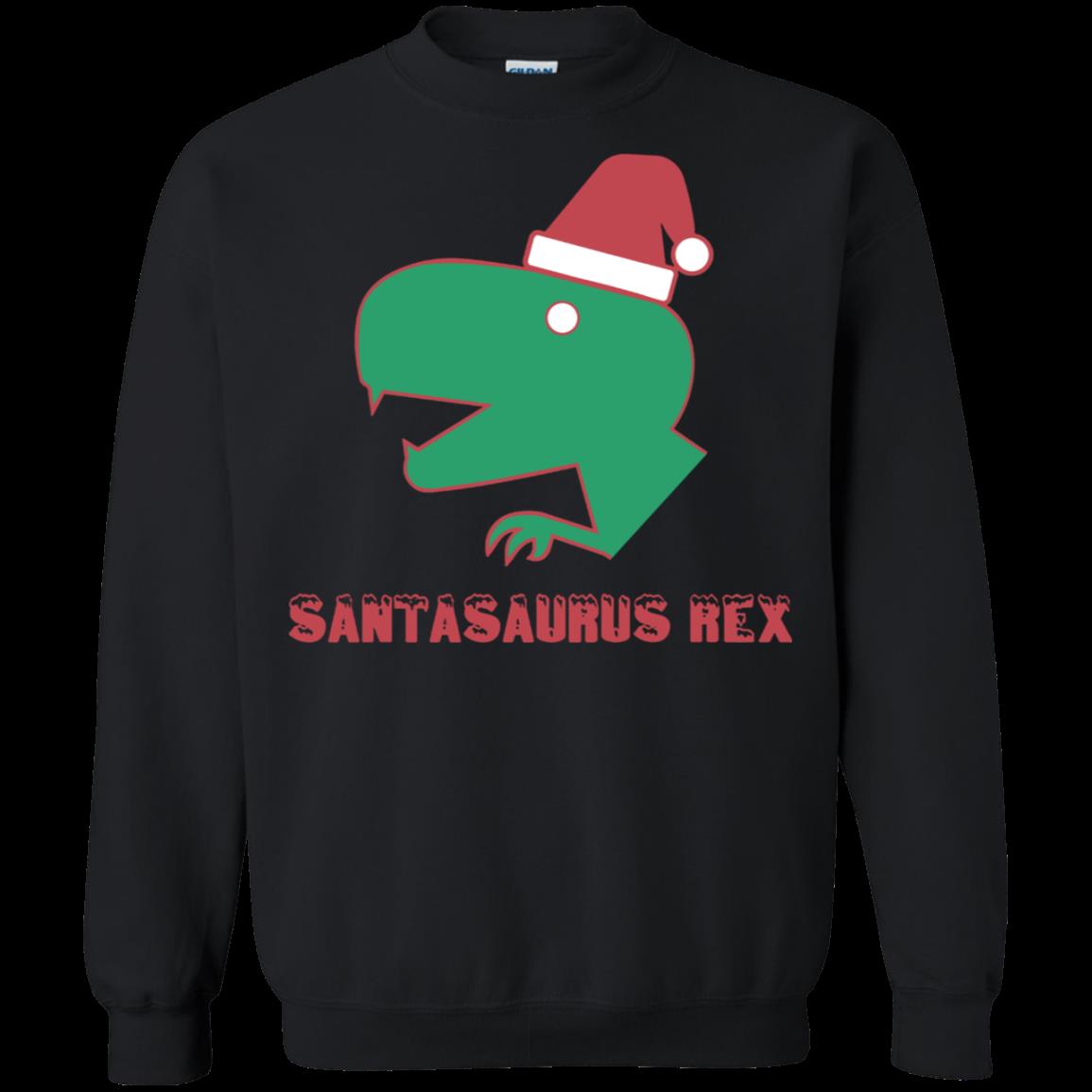 Hoodies Sweatshirts Santasaurus Rex Christmas Ugly Sweater
