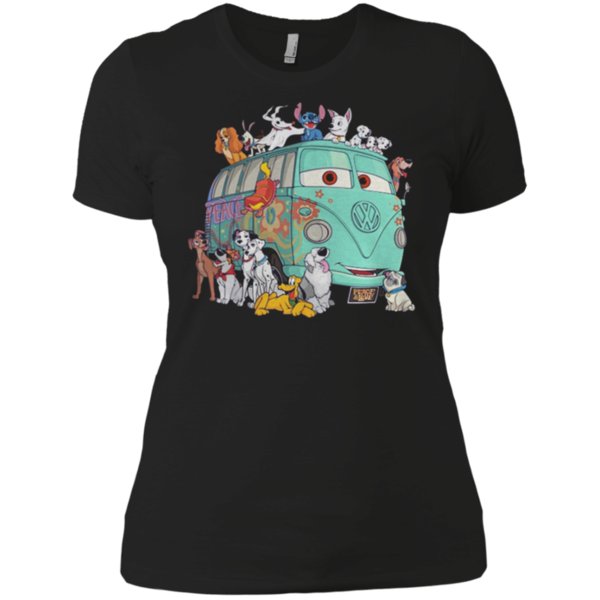 Disney Dog Breeds Womens T-Shirt