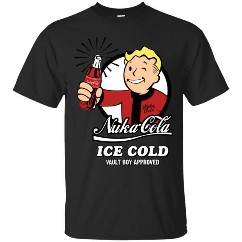 Ice Cold Vault Boy Approved Nuka Cola Fallout T Shirt Hoodies Sweatshirt