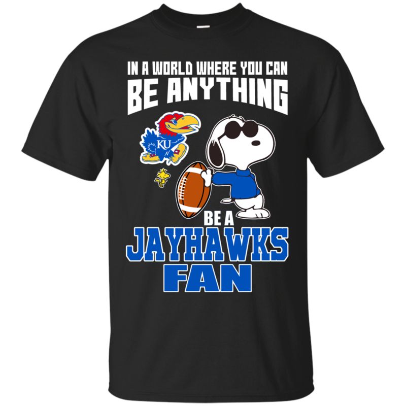 Kansas Jayhawks Snoopy Shirts Be A Fan