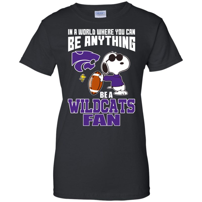 Kansas State Wildcats Snoopy Shirts Be A Fan
