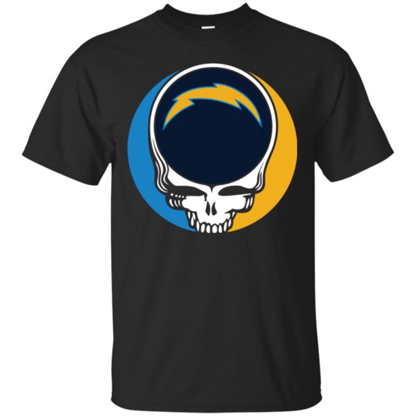 Los Angeles Chargers Your Face Football Fan Supporter Grateful Dead Shirt Cotton Shirt
