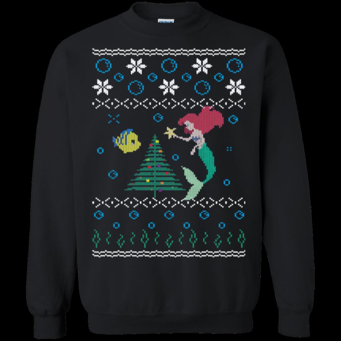 Mermaid Disney Ugly Christmas Sweater