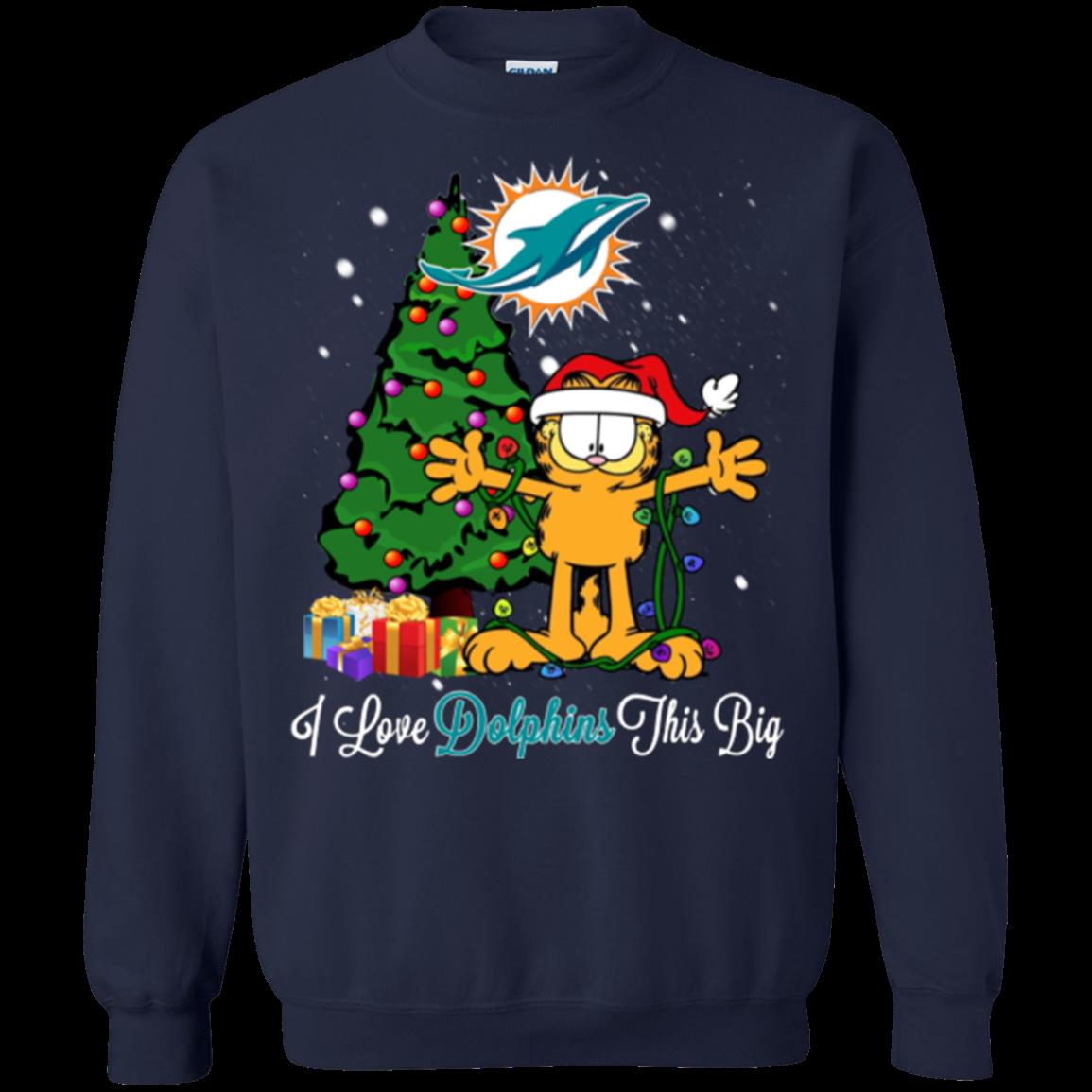 Miami Dolphins Ugly Christmas Sweater