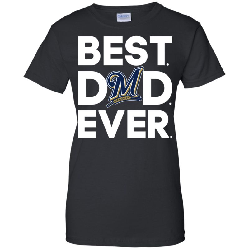 Milwaukee Brewers I Love Dad Tee Shirt
