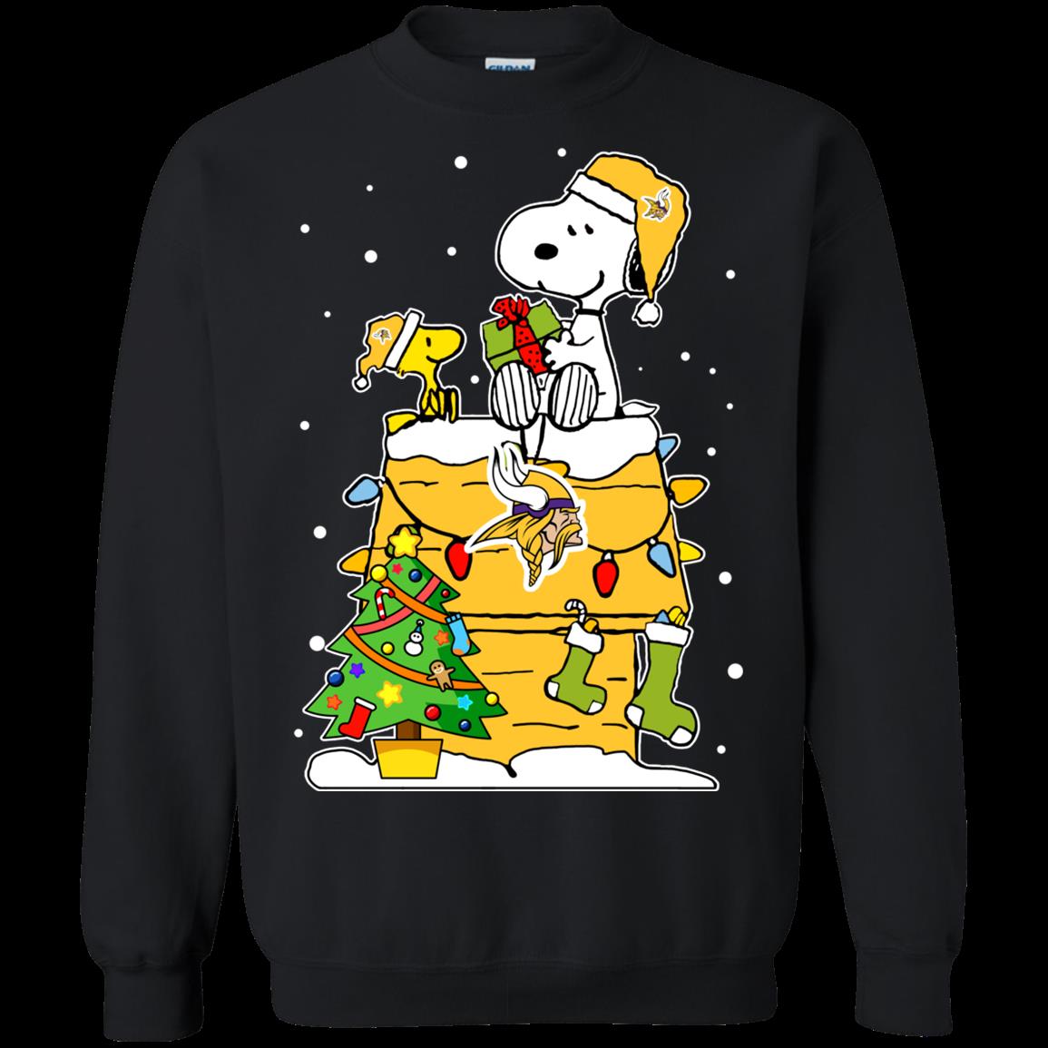 Official christmas Snoopy Minnesota Vikings Shirt, hoodie, sweater, long  sleeve and tank top